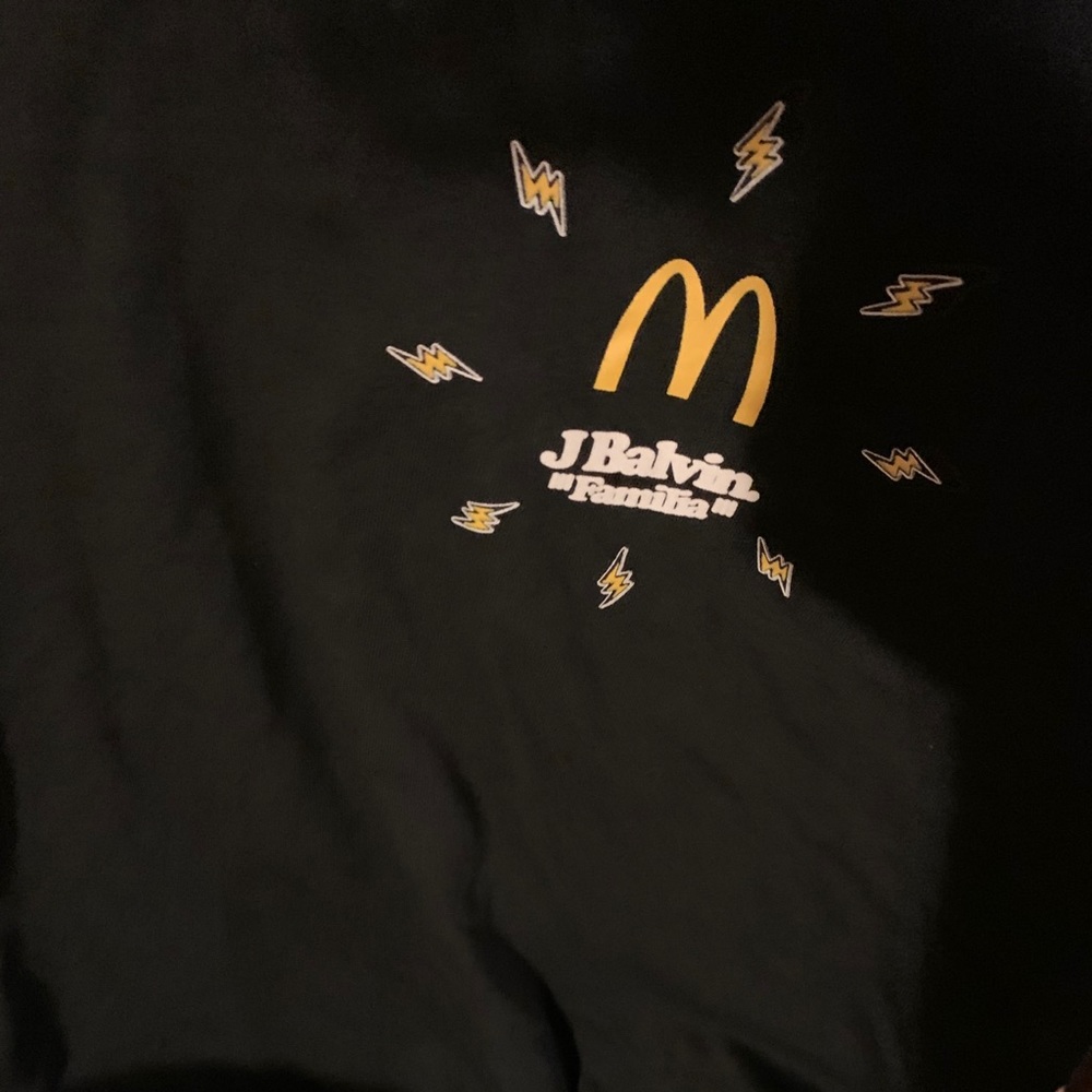 McDonald's j balvin crew tees
